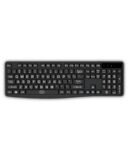 Large Print Keyboard - White Text on Black